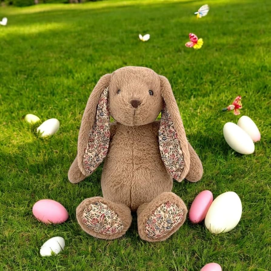 Amazon.com: Plush Gear Blossom The Bunny 14-18 Inch Stuffed